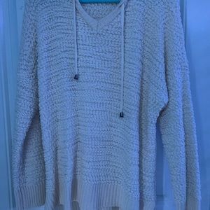 Women’s New Directions Hooded Popcorn Sweater